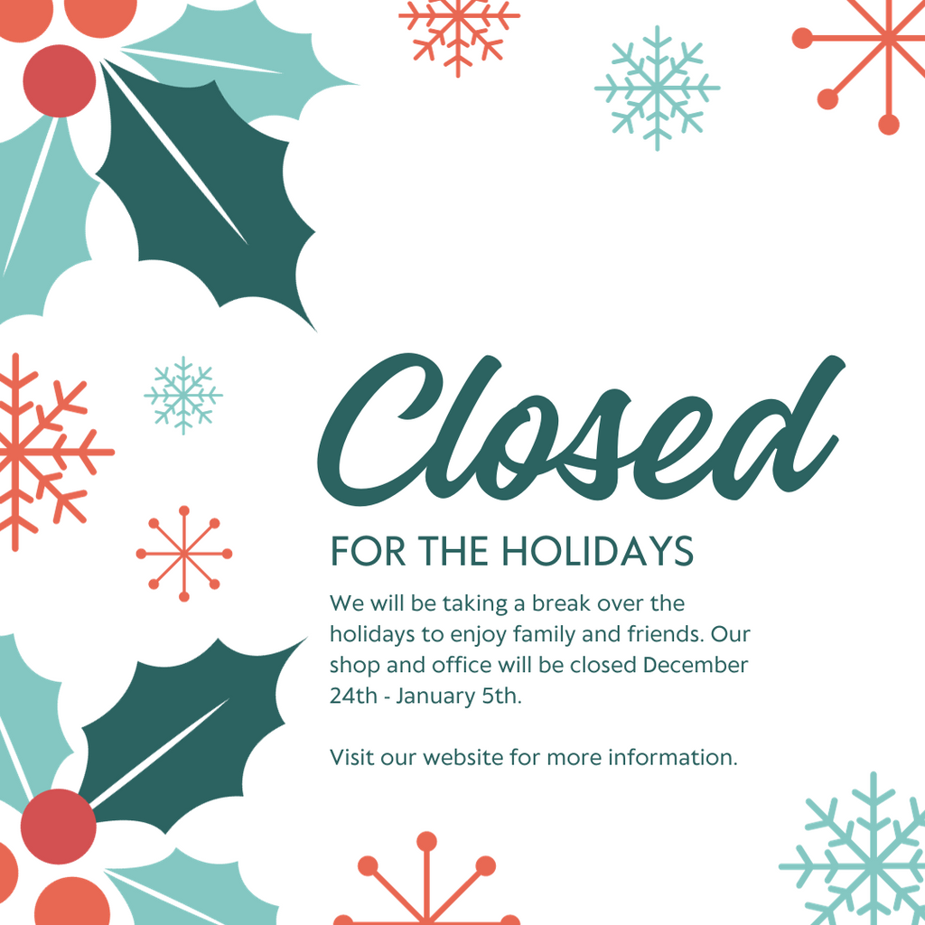 Our Holidays Hours