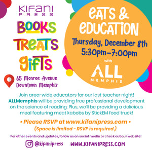 Eats and Education • Thursday, December 8th • 5:30 pm