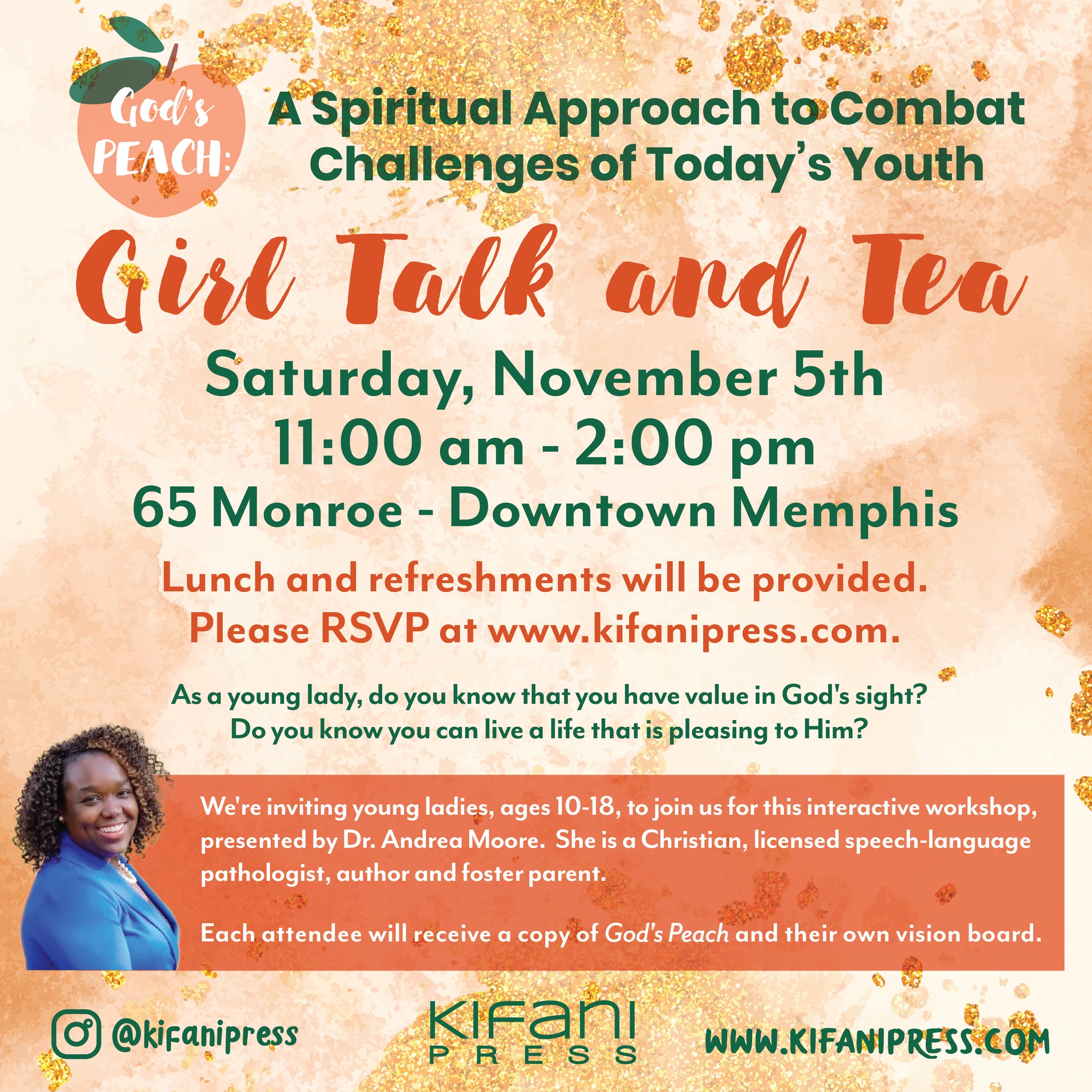 Girl Talk and Tea - November 5, 2022 - 11am-2pm