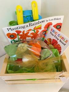 In Bloom Book Basket
