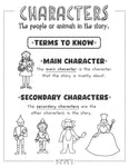 Characters Anchor Chart - Kifani Press - Free Digital Download