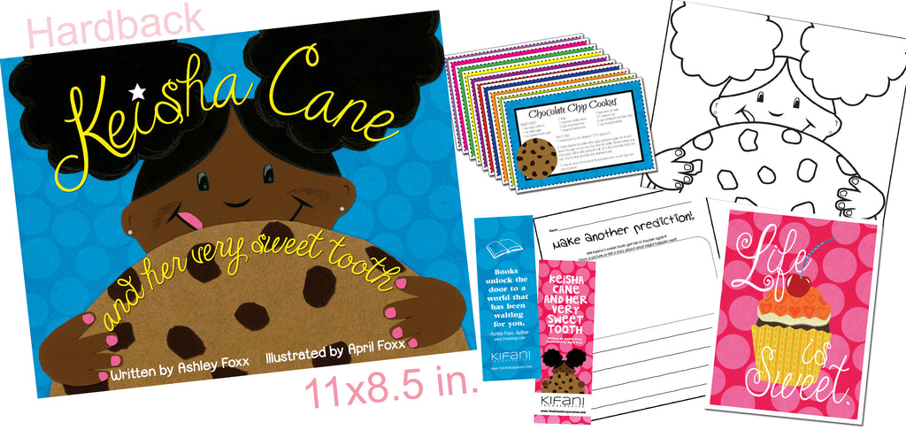 Keisha Cane and Her Very Sweet Tooth - Hardback (Book + Swag)